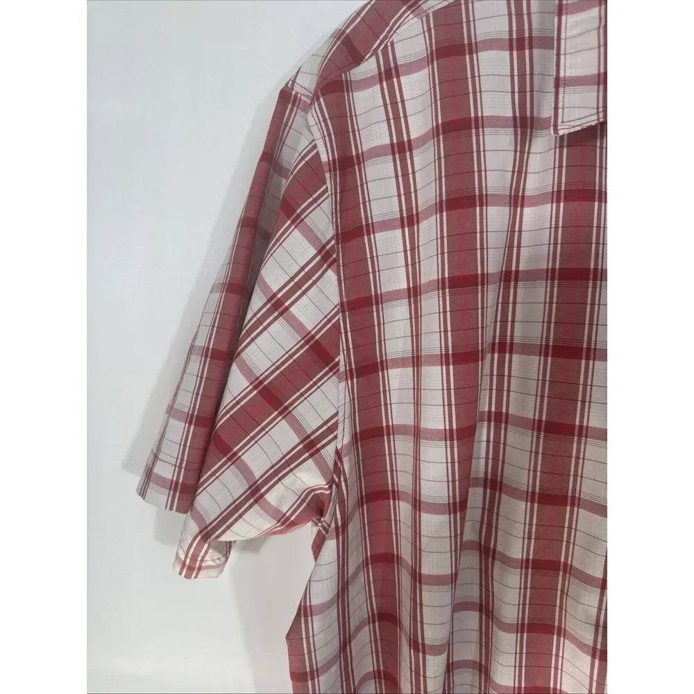 The North Face TNF SS‎ Boulder Donner Woven Button Down Shirt  Men's Size XL